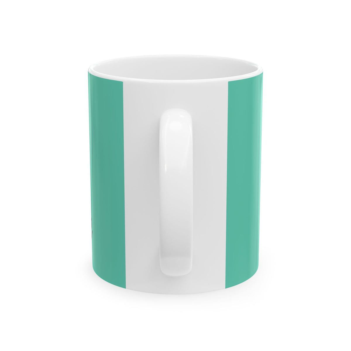Blessed Assurance Ceramic Mug — Inspirational Teal Coffee Cup (11oz, 15oz)
