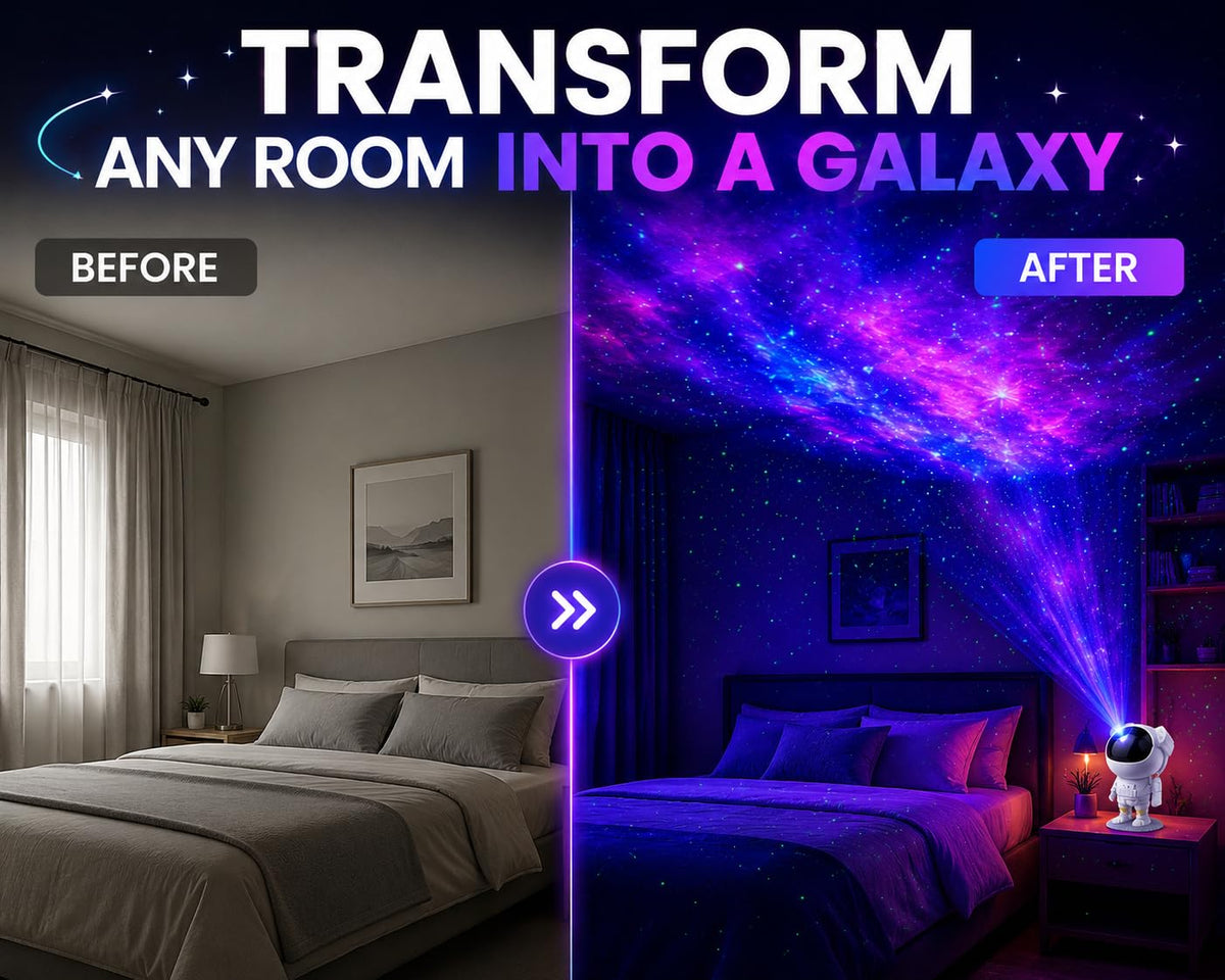 Astronaut Star Nebula Projector