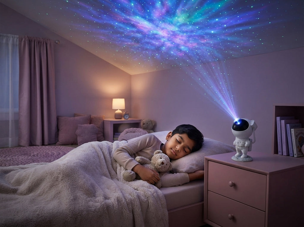 Astronaut Star Nebula Projector